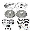 Front And Rear Carbon-Fiber Ceramic Disc Pad And Rotor: Brake Kit, Z36 Truck And Tow