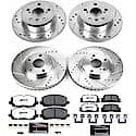 Front And Rear Carbon-Fiber Ceramic Disc Pad And Rotor: Brake Kit, Z36 Truck And Tow