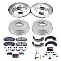 Front And Rear Carbon-Fiber Ceramic Drum Brake Kit: , Z23 Daily Driver