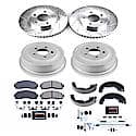 Front And Rear Carbon-Fiber Ceramic Drum Brake Kit: , Z23 Daily Driver