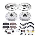 Front And Rear Carbon-Fiber Ceramic Drum Brake Kit: , Z23 Daily Driver