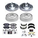 Front And Rear Carbon-Fiber Ceramic Drum Brake Kit: , Z23 Daily Driver