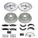 Front And Rear Carbon-Fiber Ceramic Drum Brake Kit: , Z23 Daily Driver