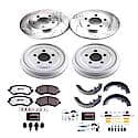 Front And Rear Carbon-Fiber Ceramic Disc Pad And Rotor: Brake Kit, Z36 Truck And Tow