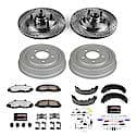 Front And Rear Carbon-Fiber Ceramic Disc Pad And Rotor: Brake Kit, Z36 Truck And Tow