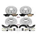 Front And Rear Carbon-Fiber Ceramic Drum Brake Kit: , Z23 Daily Driver