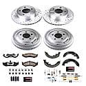 Front And Rear Carbon-Fiber Ceramic Disc Pad And Rotor: Brake Kit, Z36 Truck And Tow