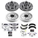 Front And Rear Carbon-Fiber Ceramic Disc Pad And Rotor: Brake Kit, Z36 Truck And Tow