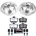 Rear Carbon-Fiber Ceramic Disc Pad And Rotor: Brake Kit, Z26 Street Performance