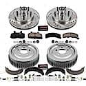 Front And Rear Carbon-Fiber Ceramic Drum Brake Kit: , Z23 Daily Driver