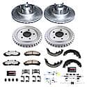 Front And Rear Carbon-Fiber Ceramic Disc Pad And Rotor: Brake Kit, Z36 Truck And Tow