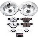 Front Carbon-Fiber Ceramic Disc Pad And Rotor: Brake Kit, Z26 Street Performance