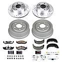 Front And Rear Carbon-Fiber Ceramic Disc Pad And Rotor: Brake Kit, Z36 Truck And Tow