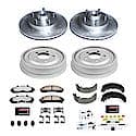 Front And Rear Carbon-Fiber Ceramic Disc Pad And Rotor: Brake Kit, Z36 Truck And Tow