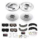 Front And Rear Carbon-Fiber Ceramic Drum Brake Kit: , Z23 Daily Driver