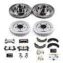 Front And Rear Carbon-Fiber Ceramic Disc Pad And Rotor: Brake Kit, Z36 Truck And Tow