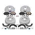 Front And Rear Carbon-Fiber Ceramic Drum Brake Kit: , Z23 Daily Driver