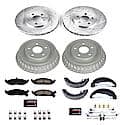 Front And Rear Carbon-Fiber Ceramic Drum Brake Kit: , Z23 Daily Driver