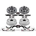 Front And Rear Carbon-Fiber Ceramic Drum Brake Kit: , Z23 Daily Driver