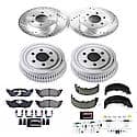 Front And Rear Carbon-Fiber Ceramic Drum Brake Kit: , Z23 Daily Driver