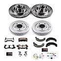 Front And Rear Carbon-Fiber Ceramic Disc Pad And Rotor: Brake Kit, Z36 Truck And Tow