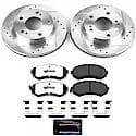 Carbon-Fiber Ceramic Disc Pad And Rotor: Brake Kit, Z26 Street Performance