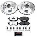 Front Carbon-Fiber Ceramic Disc Pad And Rotor: Brake Kit, Z26 Street Performance