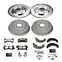 Front And Rear Carbon-Fiber Ceramic Disc Pad And Rotor: Brake Kit, Z36 Truck And Tow