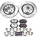 Carbon-Fiber Ceramic Disc Pad And Rotor: Brake Kit, Z26 Street Performance