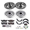 Front And Rear Carbon-Fiber Ceramic Drum Brake Kit: , Z23 Daily Driver