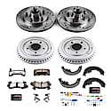 Front And Rear Carbon-Fiber Ceramic Disc Pad And Rotor: Brake Kit, Z36 Truck And Tow