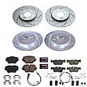 Front And Rear Carbon-Fiber Ceramic Disc Pad And Rotor: Brake Kit, Z23 Daily Driver