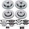 Front And Rear Carbon-Fiber Ceramic Disc Pad And Rotor: Brake Kit, Z36 Truck And Tow