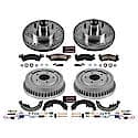 Front And Rear Carbon-Fiber Ceramic Drum Brake Kit: , Z23 Daily Driver