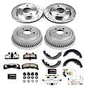 Front And Rear Carbon-Fiber Ceramic Disc Pad And Rotor: Brake Kit, Z36 Truck And Tow