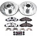 Carbon-Fiber Ceramic Disc Pad And Rotor: Brake Kit, Z26 Street Performance