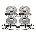 Front And Rear Carbon-Fiber Ceramic Drum Brake Kit: , Z23 Daily Driver