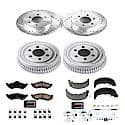 Front And Rear Carbon-Fiber Ceramic Drum Brake Kit: , Z23 Daily Driver