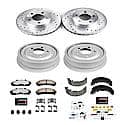 Front And Rear Carbon-Fiber Ceramic Disc Pad And Rotor: Brake Kit, Z36 Truck And Tow