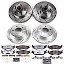 Front And Rear Carbon-Fiber Ceramic Disc Pad And Rotor: Brake Kit, Z36 Truck And Tow