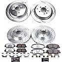 Front And Rear Carbon-Fiber Ceramic Disc Pad And Rotor: Brake Kit, Z36 Truck And Tow