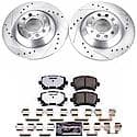 Carbon-Fiber Ceramic Disc Pad And Rotor: Brake Kit, Z26 Street Performance