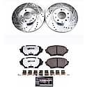 Carbon-Fiber Ceramic Disc Pad And Rotor: Brake Kit, Z26 Street Performance