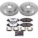 Rear Carbon-Fiber Ceramic Disc Pad And Rotor: Brake Kit, Z26 Street Performance