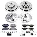 Front And Rear Carbon-Fiber Ceramic Disc Pad And Rotor: Brake Kit, Z23 Daily Driver