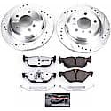 Rear Carbon-Fiber Ceramic Disc Pad And Rotor: Brake Kit, Z26 Street Performance