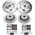 Carbon-Fiber Ceramic Disc Pad And Rotor: Brake Kit, Z26 Street Performance