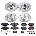 Front And Rear Carbon-Fiber Ceramic Disc Pad And Rotor: Brake Kit, Z23 Daily Driver