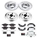 Front And Rear Carbon-Fiber Ceramic Drum Brake Kit: , Z23 Daily Driver