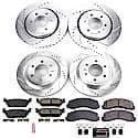 Front And Rear Carbon-Fiber Ceramic Disc Pad And Rotor: Brake Kit, Z23 Daily Driver